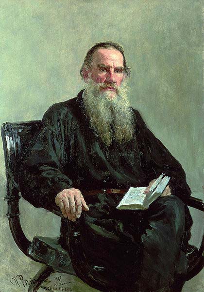 Portrait of Leo Tolstoy